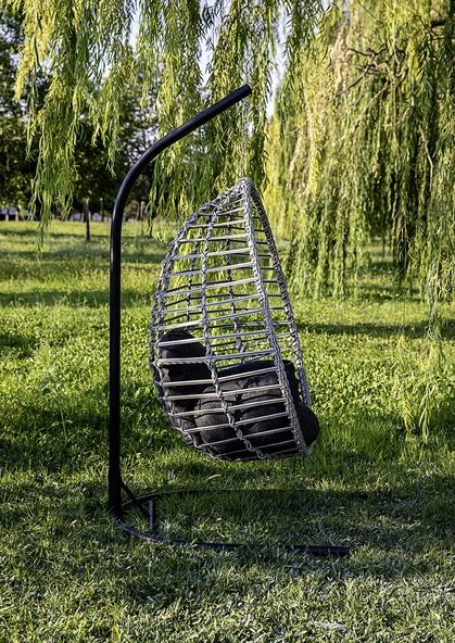 Btk Concept Eylül Tek Ki̇şi̇li̇k Salincak Rattan - Resim 3