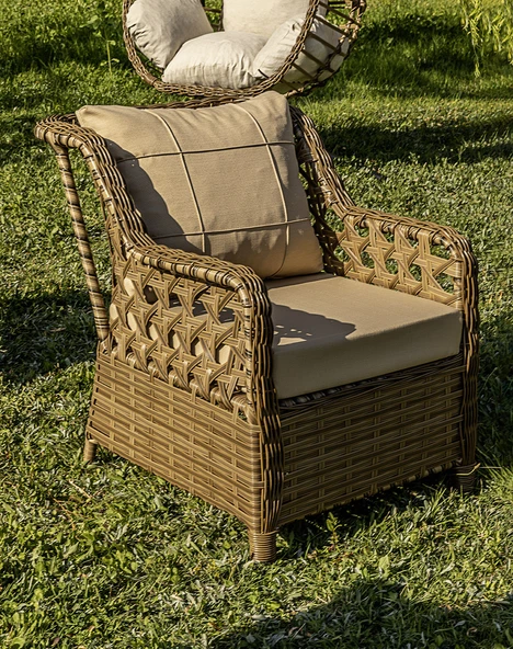 Btk Concept Oscar Rattan Bahçe Mobi̇lyasi 3+1+1 Masali Garanti̇li̇ - 3