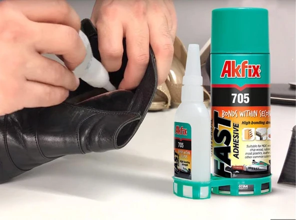 Akfix Hızlı Yapıştırıcı 400ml+ 100gr / 2 adet - 3