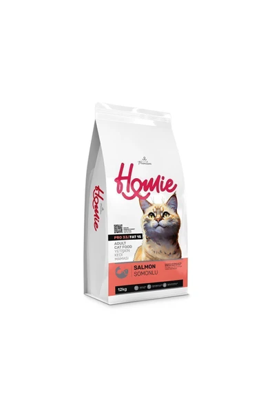 Homie Somonlu Yetişkin Kedi Maması 12 Kg