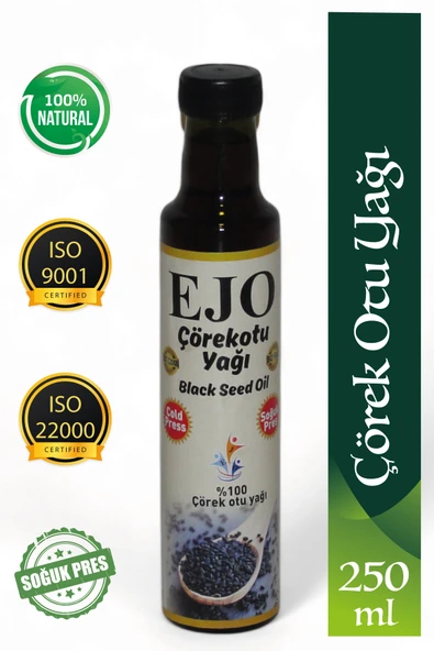 EJO SOĞUK SIKIM ÇÖREKOTU YAĞI / %100 SAF VE DOĞAL ÇÖREKOTU YAĞI