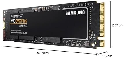 Samsung 970 EVO Plus NVMe M.2, 250 GB SSD, 3.500 MB/sn Okuma, 3.300 MB/sn Yazma , MZ-V7S250BW - 3