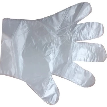 Şeffaf Eldiven 100 Adet Hışır Poşet Eldiven Kullan At Eldiven Tek Kullanımlık Eldiven - 2