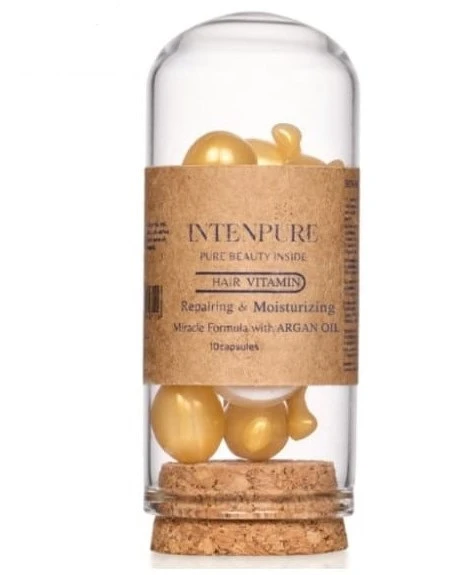 Intenpure Onarıcı & Nemlendirici Saç Vitamini 10 Kapsül