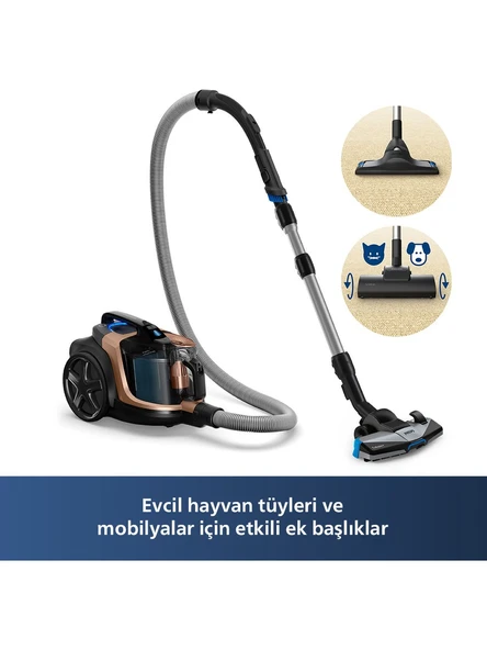 Philips Marathon Daily XB7151/07 900 W Toz Torbasız Süpürge