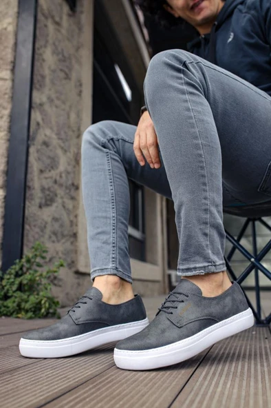 CH005 CBT Pıttı Erkek Ayakkabı ANTRASIT - Resim 2