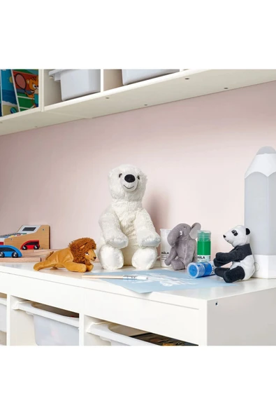 Kutup Ayısı Peluş Oyuncak, Snuttıg Yumuşak Oyuncak, Beyaz, 29 cm - 4