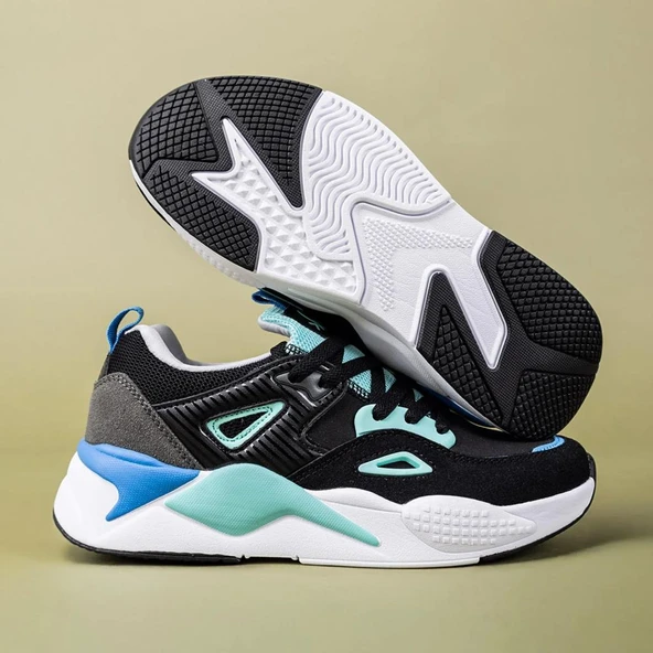 BENETTON BNİ-11109 İTHAL HAFİF UNİSEX KADIN SPOR AYAKKABI - Resim 4