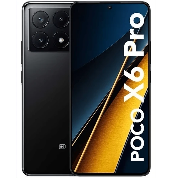 Poco X6 Pro 5G 12 GB RAM 512 GB SİYAH Cep Telefonu - 6