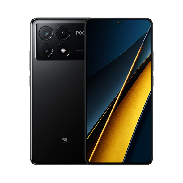 Poco X6 Pro 5G 12 GB RAM 512 GB SİYAH Cep Telefonu - 5
