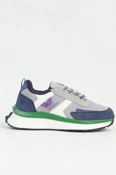 BENETTON BNİ-11132 İTHAL UNİSEX KADIN SPOR AYAKKABI - 2