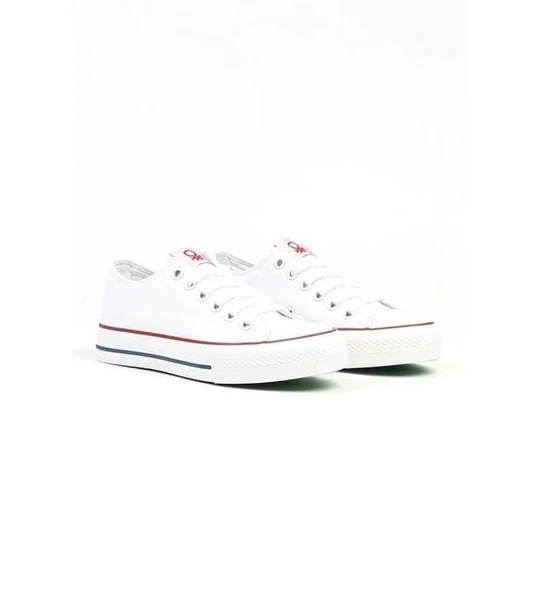 BENETTON BNİ-30196 İTHAL VOLKANİZE KADIN SNEAKERS AYAKKABI - 4