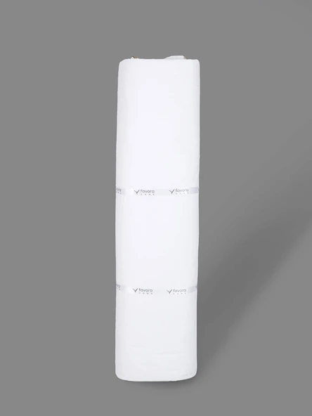 %100 Pamuk 46 Tel Amerikan Bezi Ham Bez Punch Kumaş - Beyaz 500x220 cm - 4
