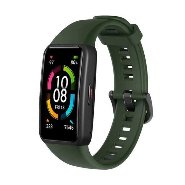 Huawei Band 6 Zore KRD-47 Silikon Kordon - 8