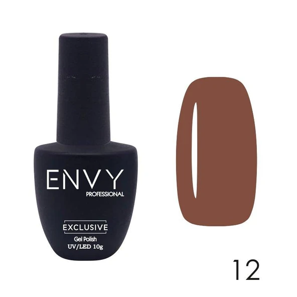 Envy Kalıcı Oje Exclusive Seri Koyu Kahverengi No:012 ürün görseli