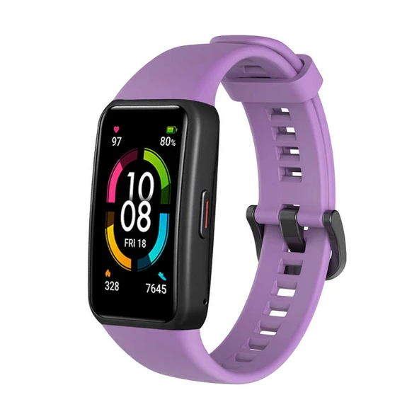 Huawei Band 6 Zore KRD-47 Silikon Kordon - 3