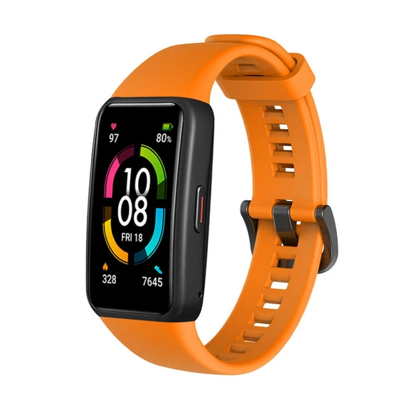 Huawei Band 6 Zore KRD-47 Silikon Kordon - 5