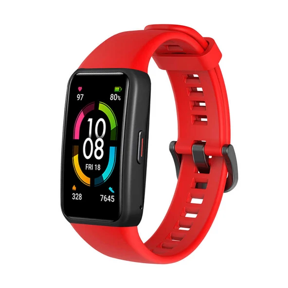 Huawei Band 6 Zore KRD-47 Silikon Kordon - 9