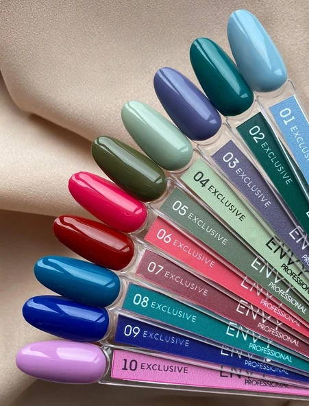 Envy Kalıcı Oje Exclusive Seri İmperyal Mavi No:009 - Resim 3