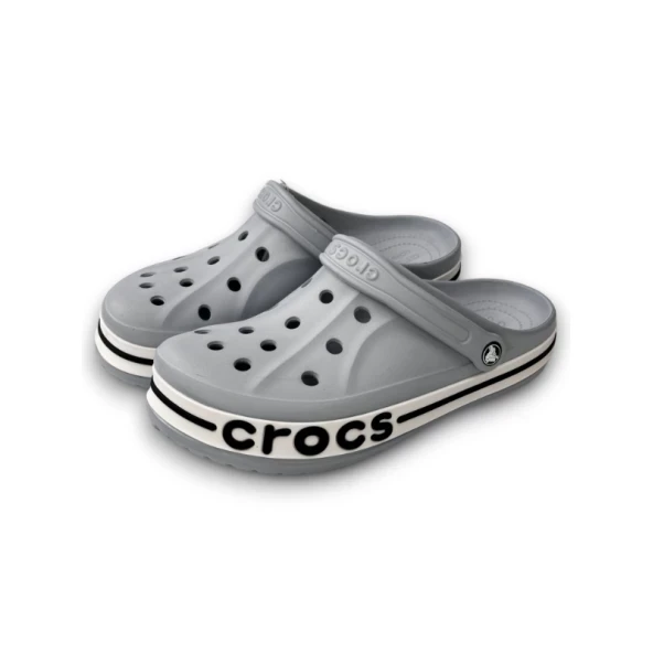 CROCS BAYABAND CLOG GRİ-SİYAH - 3