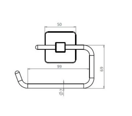 Tema Kare Kağıtlık Kapaksız - 2
