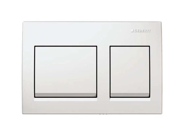 Geberit Alpha35 Kumanda Paneli Beyaz 115.045.11.5