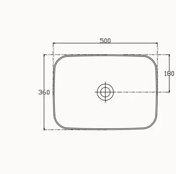 Isvea Infinity Tezgah Üstü Lavabo 50 cm - 3