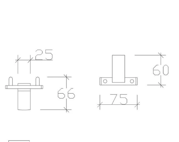 Tema Premium Bornoz Askılığı İkili Mat Siyah - 2