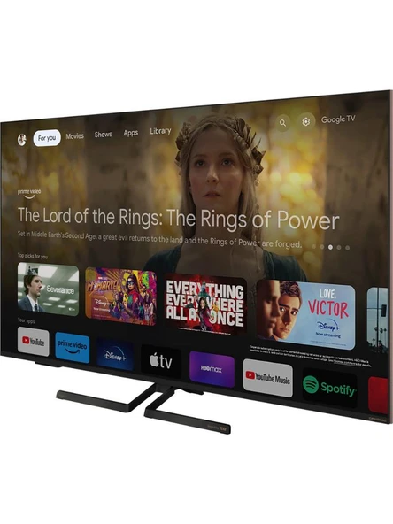 Grundig Monaco 65 GHQ 9550A 4K Ultra HD 65" 165 Ekran Uydu Alıcılı Google Smart LED TV - 3