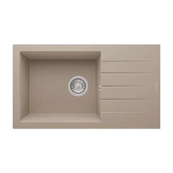 Real Stone Assos 76 XL Granit Eviye Kapuçino