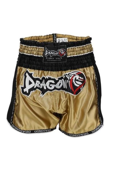 Retro Şort Muay Thai Şort ve 3,5 Metre Boks Bandajı Set - 2