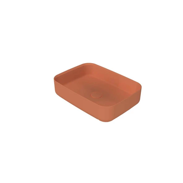 Isvea Infinity Tezgah Üzeri Lavabo 50cm Terracotta