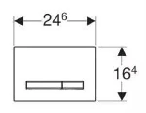 Geberit Sigma50 Kumanda Paneli Ahşap - 2
