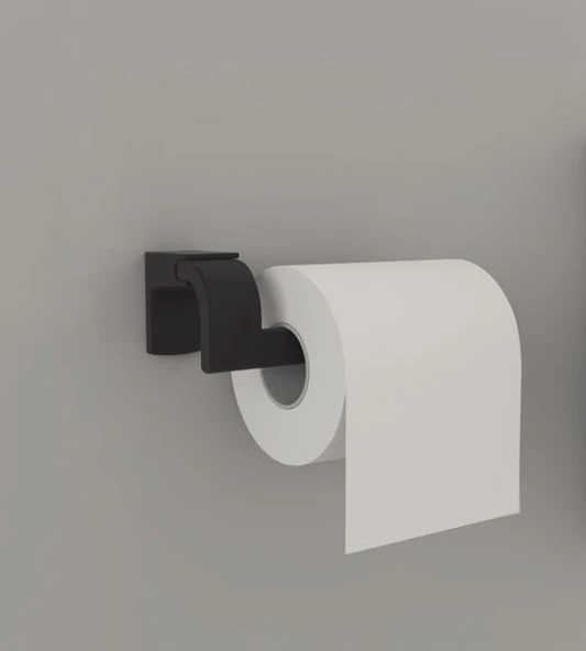 Tema Premium Kağıtlık Kapaksız Mat Siyah - Resim 2