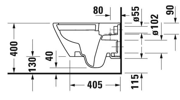 Duravit D-Neo Rimless Asma Klozet Seti - 6