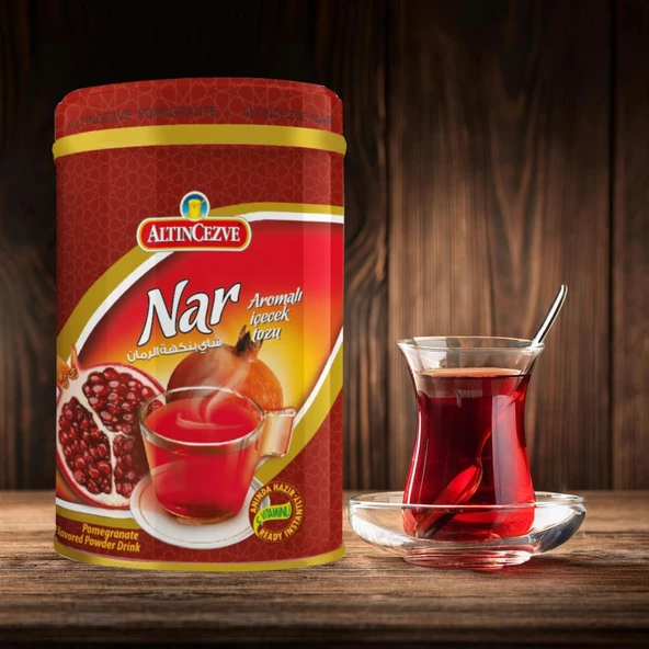 Altıncezve Nar Aromalı İçecek Tozu Teneke 250 Gr - Resim 2