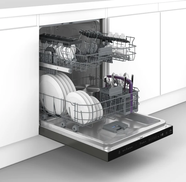Beko BBC 161 G Gri 6 Programlı Ankastre Bulaşık Makinesi - 3