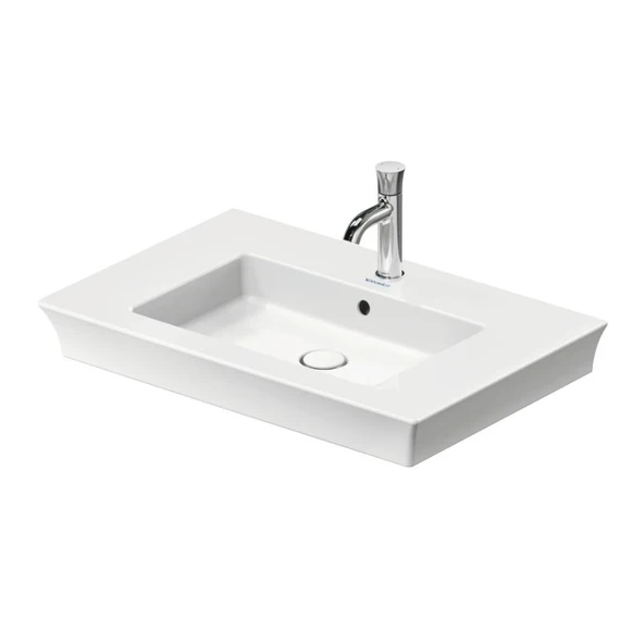 Duravit White Tulip Etajerli Lavabo 75 cm