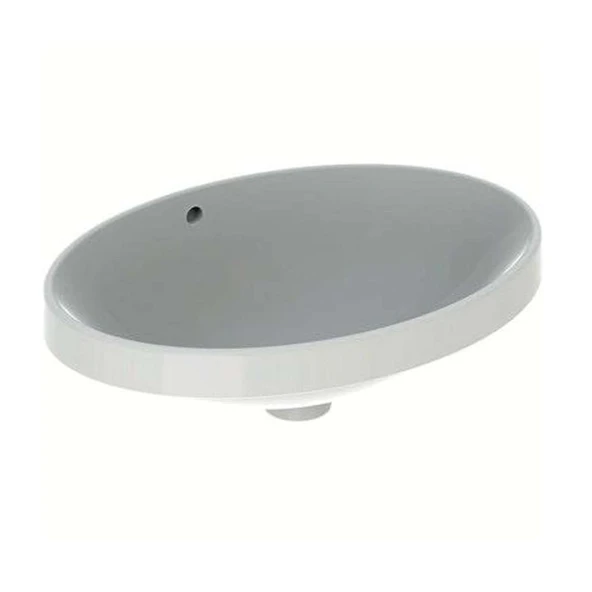 Geberit VariForm Tezgah Üstü Lavabo Oval 55 cm