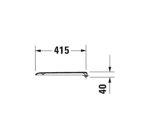 Duravit D-Code Klozet Kapağı - 4