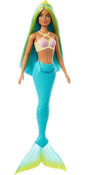 HRR02 Dreamtopia Barbie Denizkızı Bebek