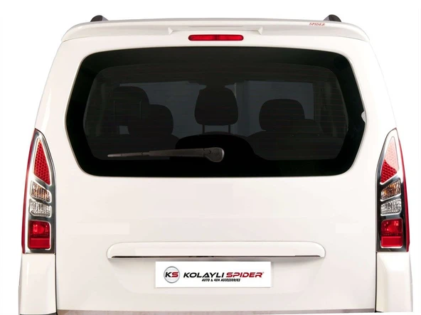 Peugeot Tepe Stop Çerçevesi 2 Prç Abs Krom 2012 ve Sonrası