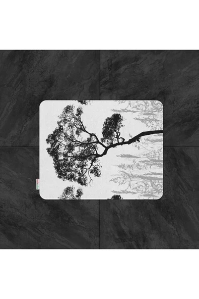 Banyo Paspası Desenli Baskılı 50x80 Püsküllü Polyester Kaymaz Tabanlı Duş Paspası - 2