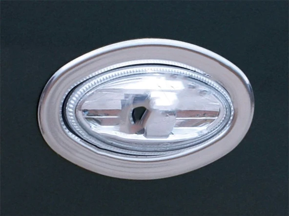 Peugeot 1007 Sinyal Çerçevesi 2 Prç Krom 2005-2009 - 2