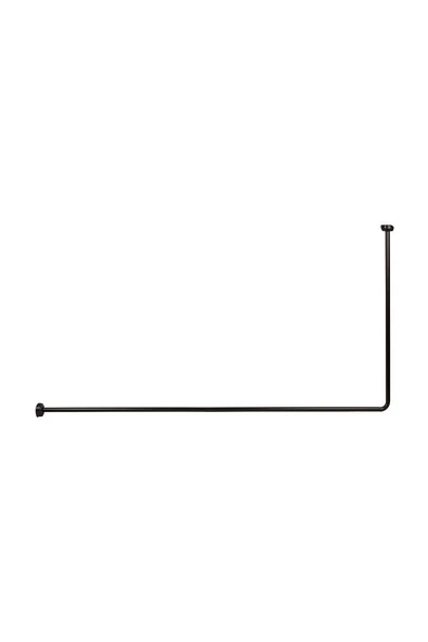 Köşeli Banyo Borusu Siyah L Duş Borusu - 2