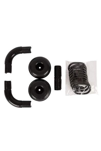 Köşeli Banyo Borusu Siyah L Duş Borusu - 4