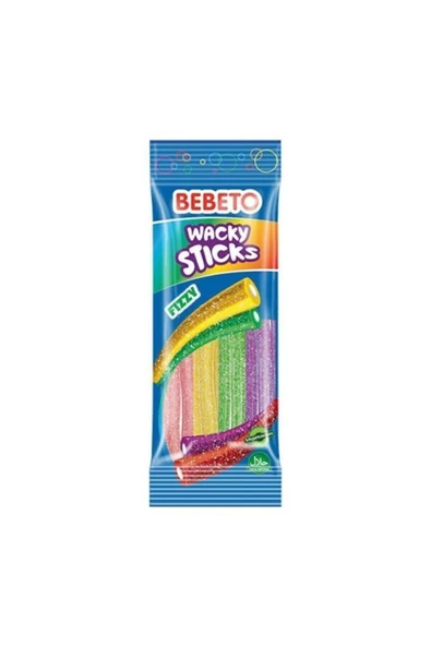 BEBETO Wacky Stıcks 4 Renk 75gx12 Adet