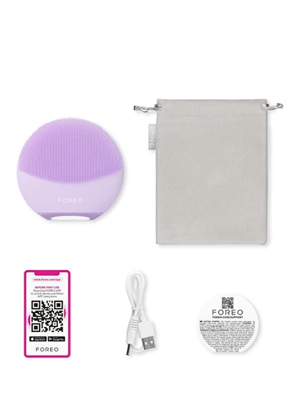 Foreo LUNA 4 Mini Lavender Cilt Temizleme Cihazı - Resim 4