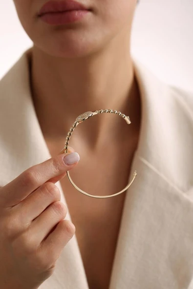 Trapez Altın Kelepçe - 2