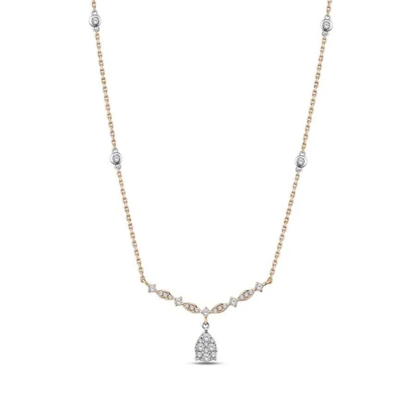 0.32 Karat Pırlanta Trend Kolye